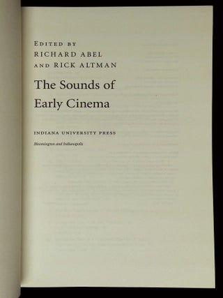The Sounds of Early Cinema