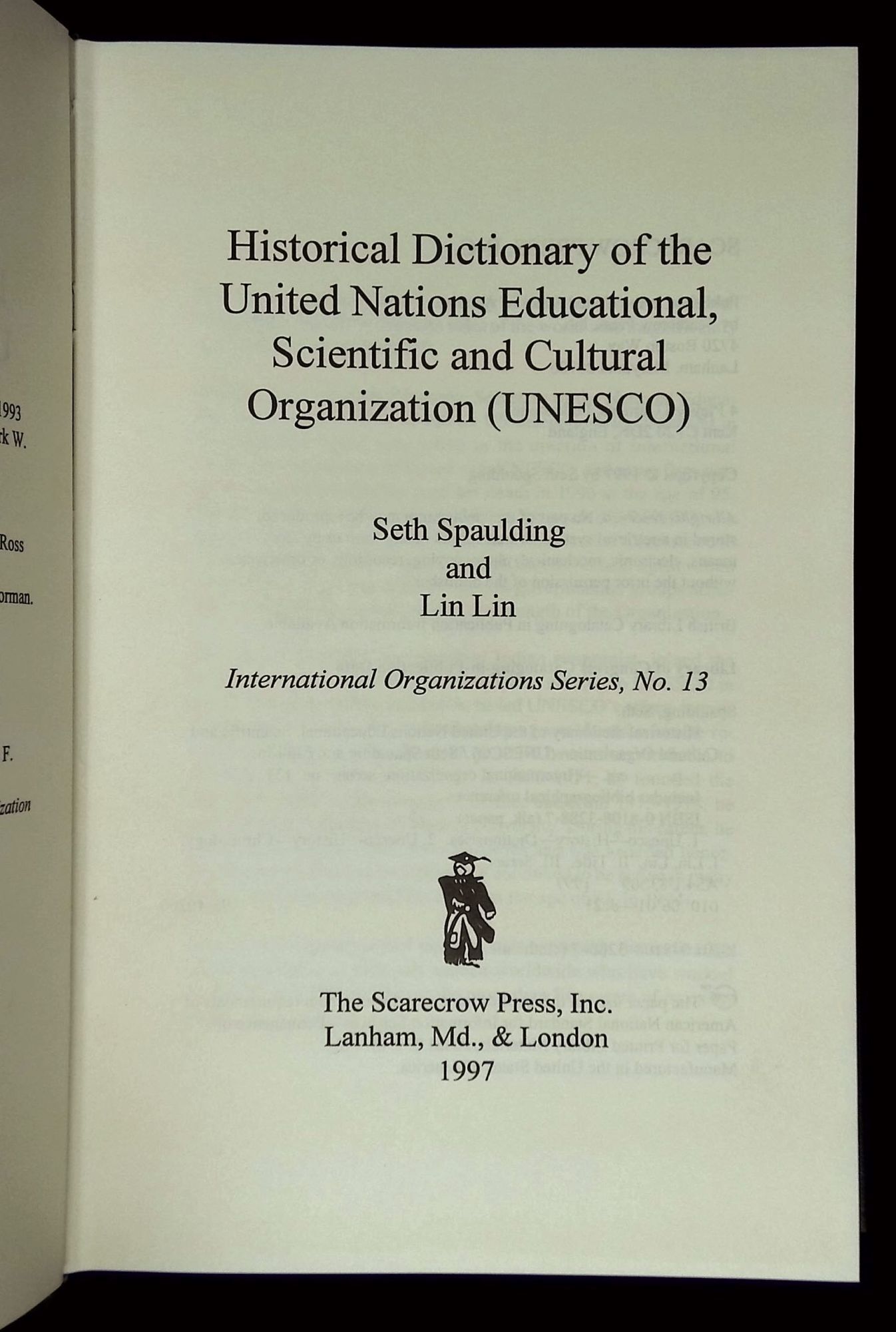 Historical Dictionary of the United Nations Educational