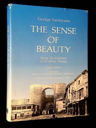 Item #B67650 The Sense of Beauty: Being the Outlines of Aesthetic Theory [The Works of George...