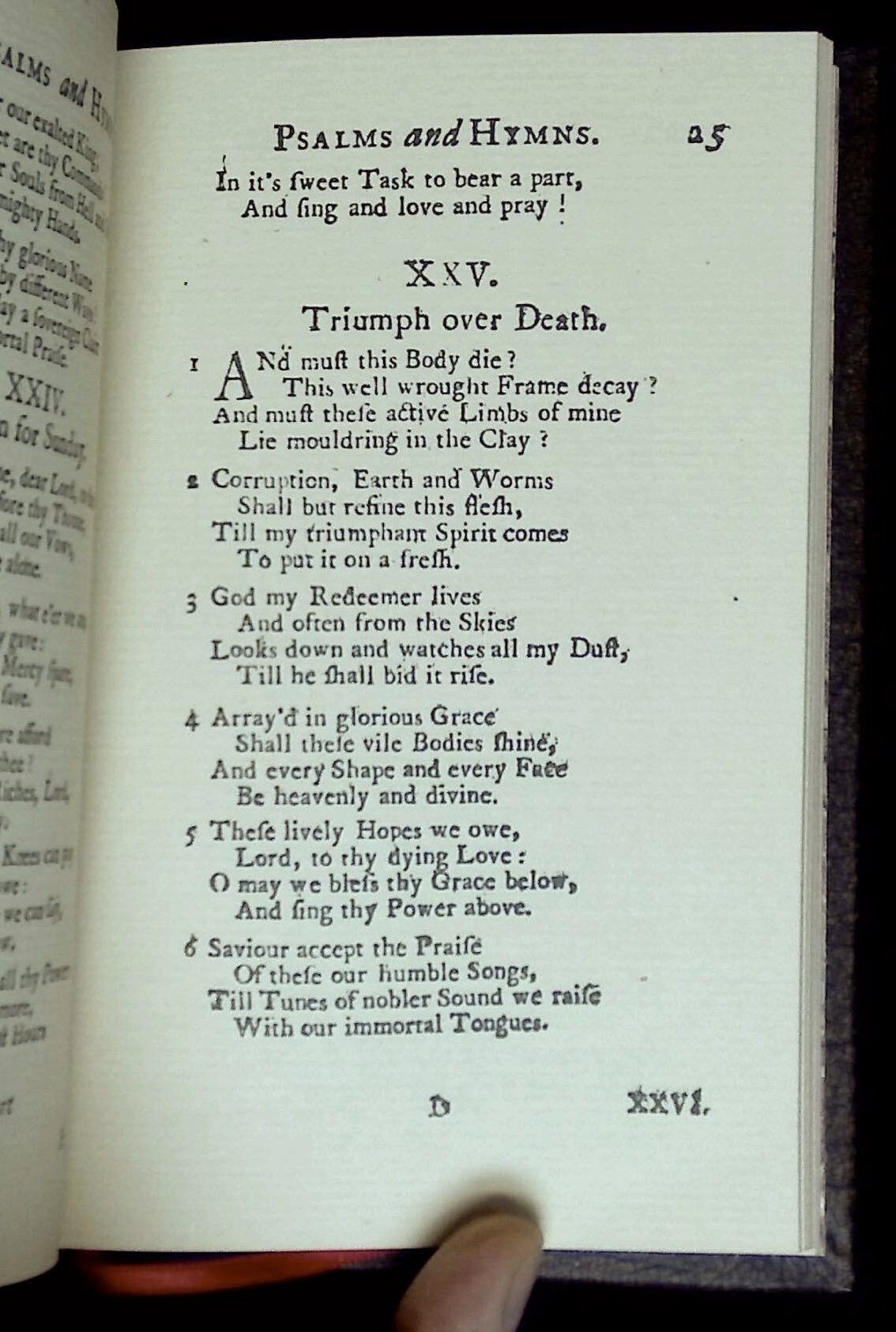 Collection of Psalms and Hymns | John Wesley | Facsimile