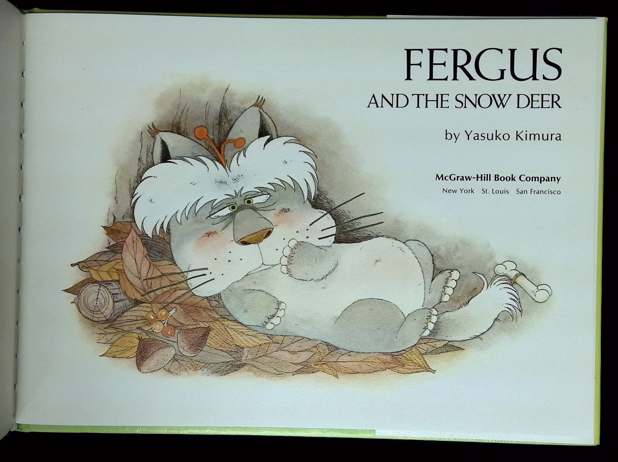 Fergus and the Snow Deer | Yasuko Kimura | First printing