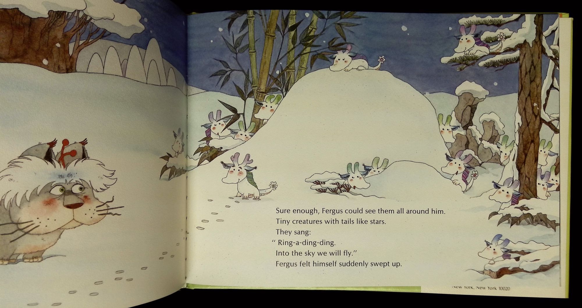 Fergus and the Snow Deer | Yasuko Kimura | First printing