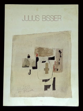 Item #B68336 Julius Bissier. Julius Bissier, Werner Schmalenbach
