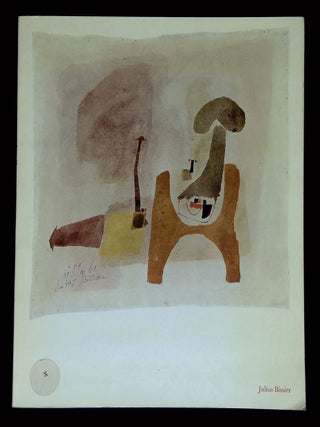 Item #B68339 Julius Bissier. Julius Bissier