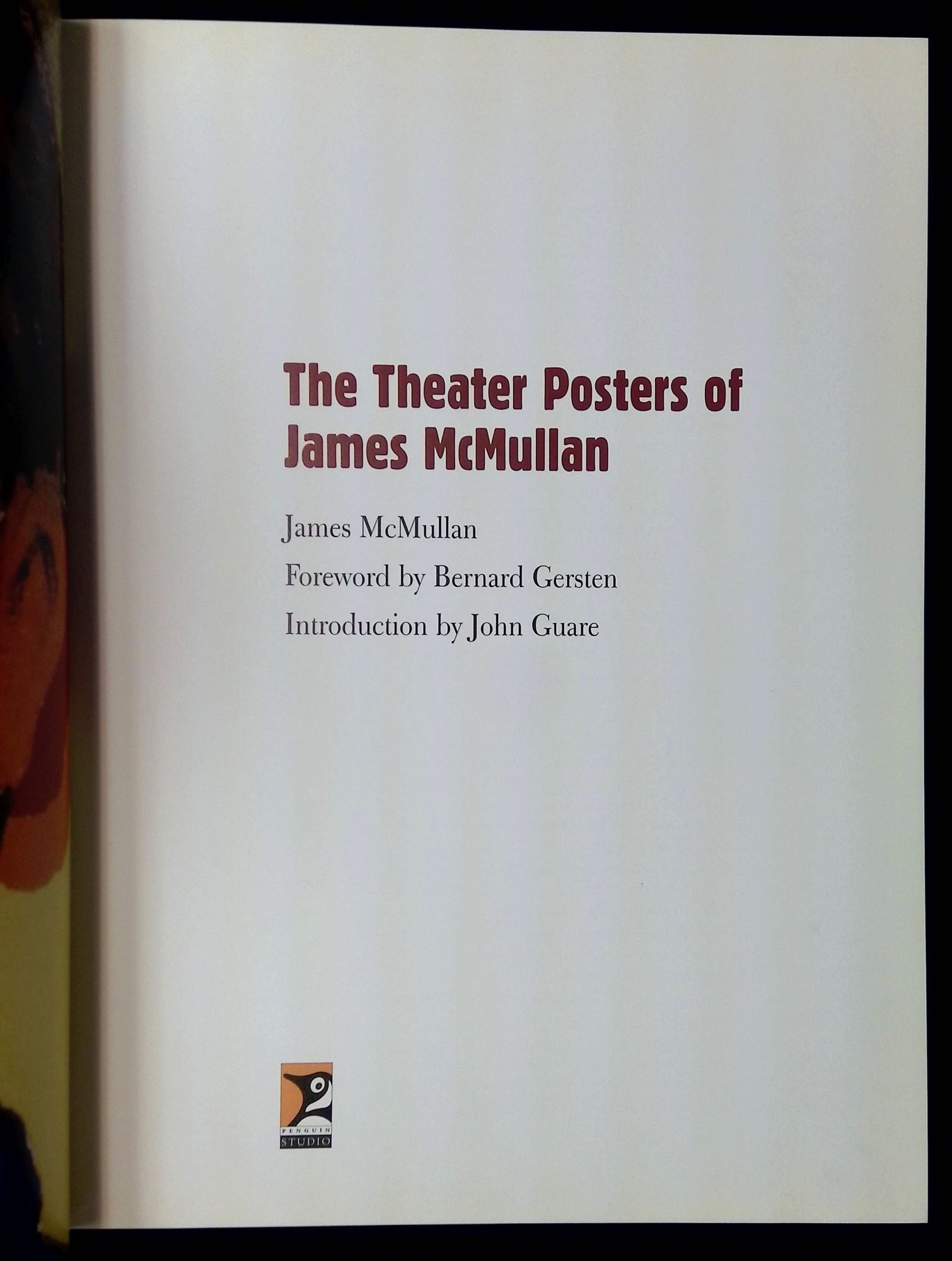 The Theater Posters of James McMullan | James McMullan, Bernard Gersten ...
