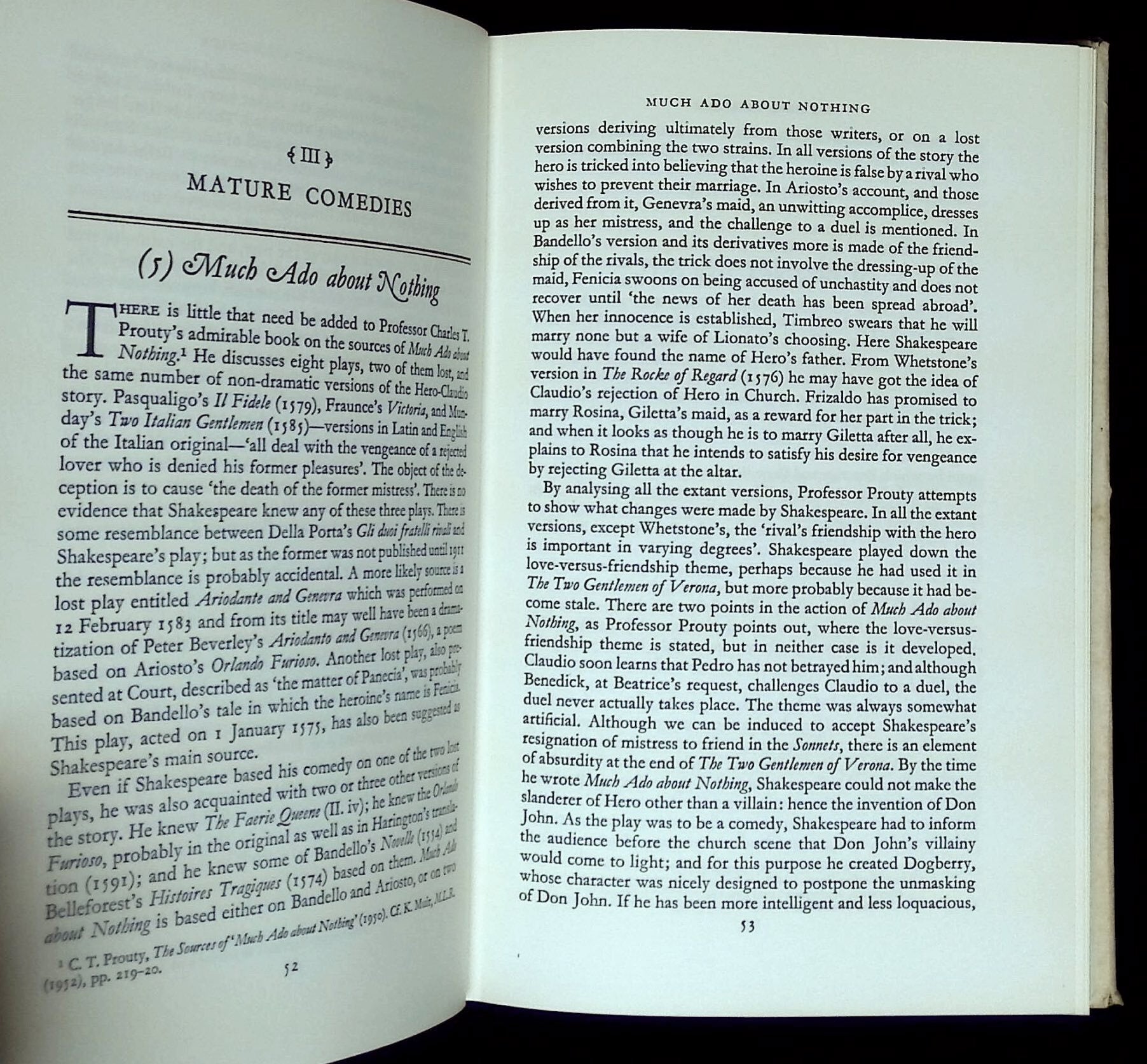 Shakespeare's Sources: I--Comedies and Tragedies This volume only ...