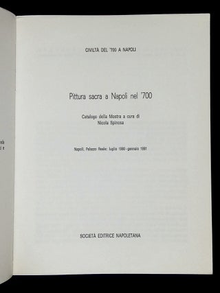 Pittura Sacra a Napoli nel '700