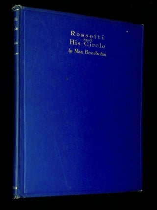 Item #B69111 Rossetti and His Circle. Max Beerbohm