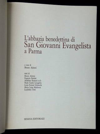 L'Abbazia Benedettina di San Giovanni Evangelista a Parma