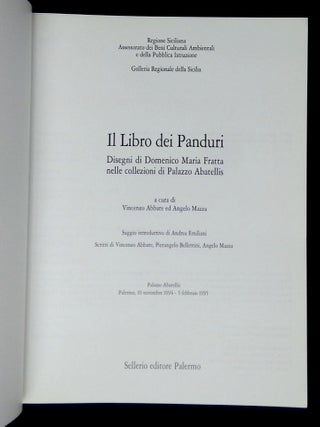 Il Libro dei Panduri: Disegni di Domenico Maria Fratta nelle Collezioni di Palazzo Abatellis