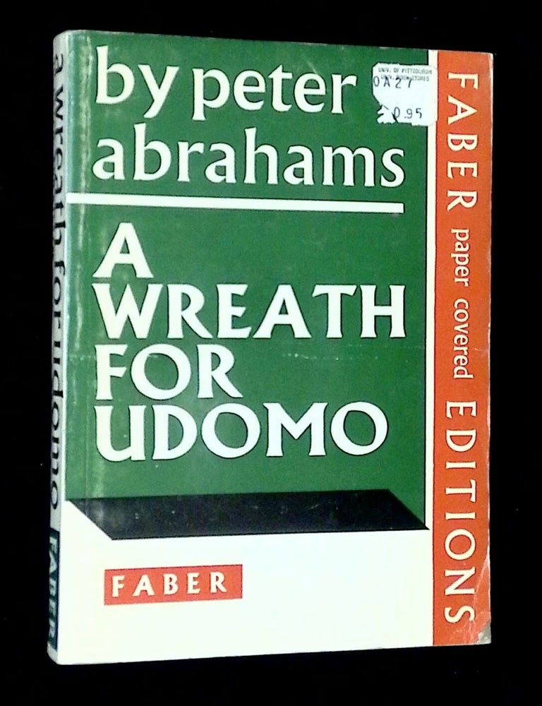 Item #B69956 A Wreath for Udomo. Peter Abrahams.