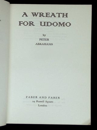 A Wreath for Udomo