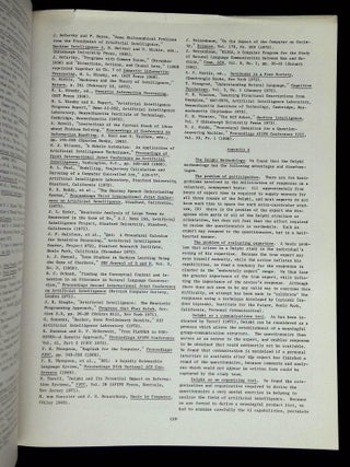 Third International Joint Conference on Artificial Intelligence: 20-23 August 1973--Advance Papers of the Conference