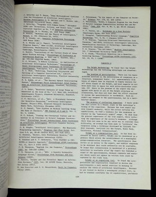Third International Joint Conference on Artificial Intelligence: 20-23 August 1973--Advance Papers of the Conference