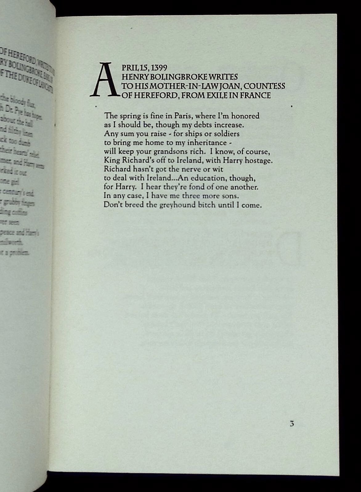 Lancastrian Letters Inscribed by Sheldon! | Anne Sheldon