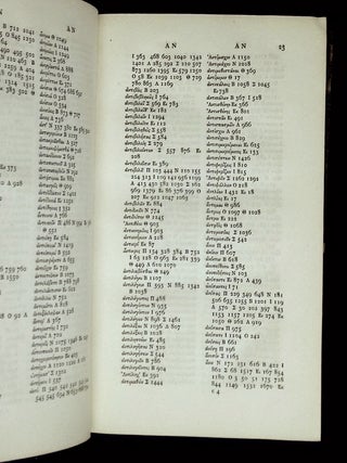 Joannis Caravellae Epirotae Index Aristophanicus ex Codice Bodleiano, Olim Askeviano, Nunc Primum Editus