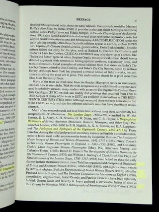 Women Playwrights in England, Ireland, and Scotland 1660-1823