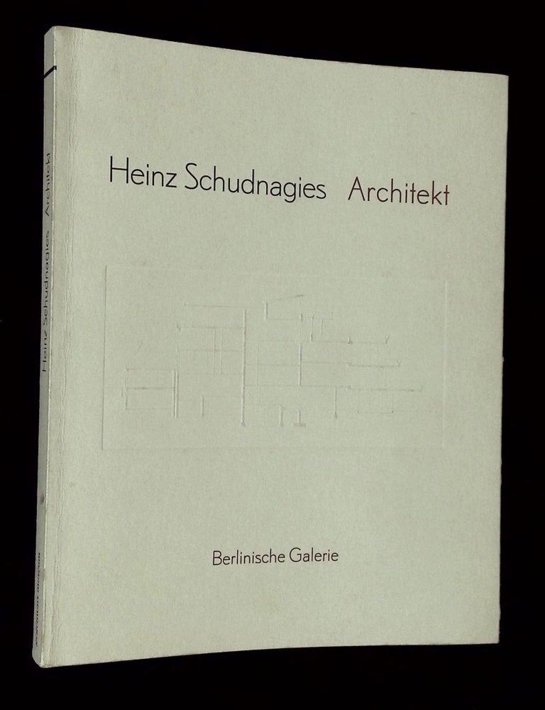 Item #B71043 Heinz Schudnagies: Architekt. Helmut Geisert.
