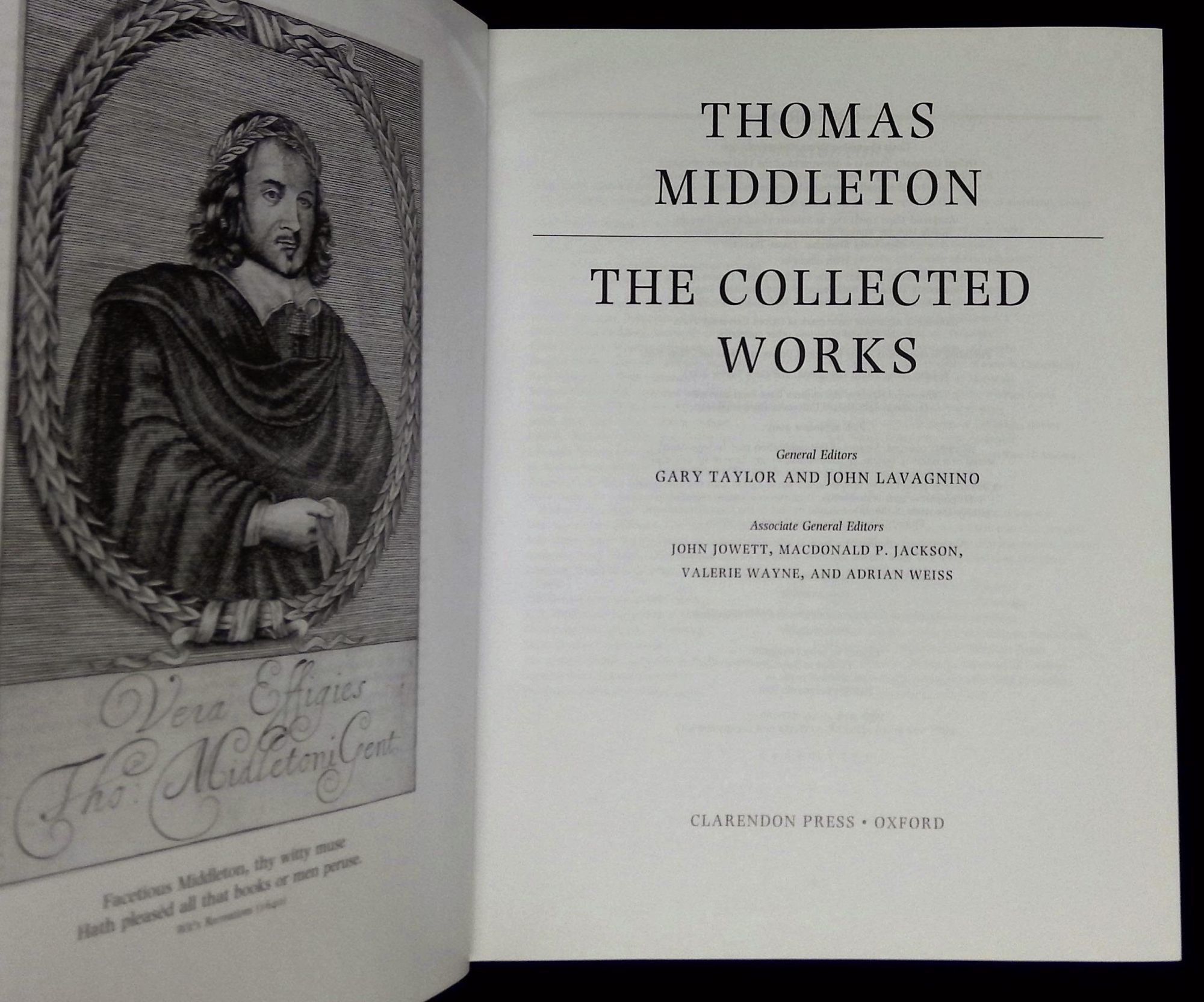 Thomas Middleton: The Collected Works | Thomas Middleton, Gary Taylor ...