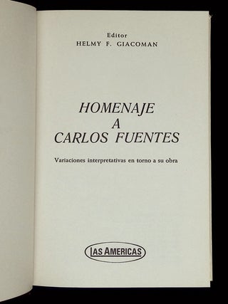 Homenaje a Carlos Fuentes: Variaciones Interpretativas en Torno a su Obra