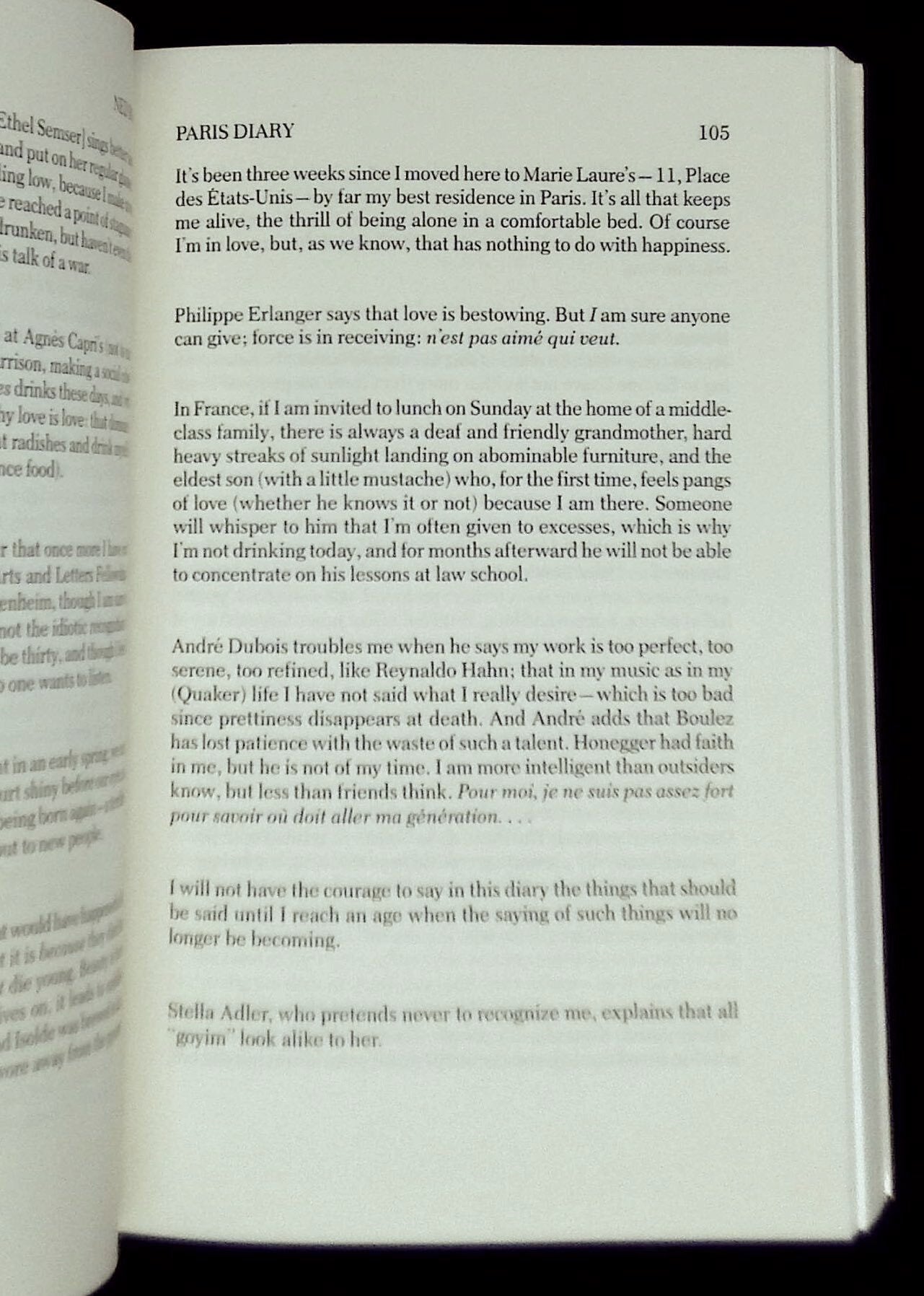 The Paris and New York Diaries of Ned Rorem 1951-1961 | Ned Rorem