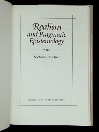 Realism and Pragmatic Epistemology