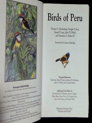 Birds of Peru