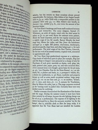 The Irish Stage in the County Towns 1720 to 1800