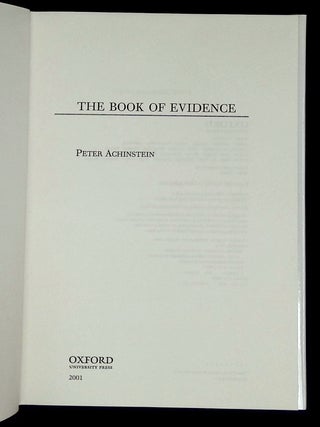 The Book of Evidence