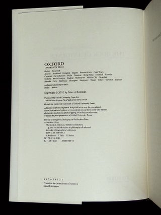 The Book of Evidence