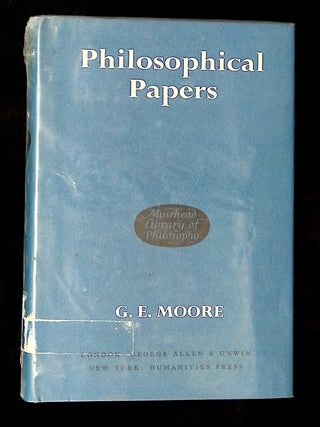 Item #B72978 Philosophical Papers. George Edward Moore