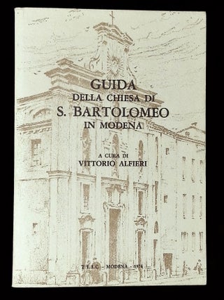 Item #B73352 Guida della Chiesa di S. Bartolomeo in Modena. Vittorio Alfieri