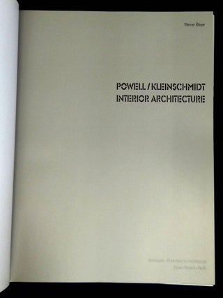 Powell/Kleinschmidt Interior Architecture
