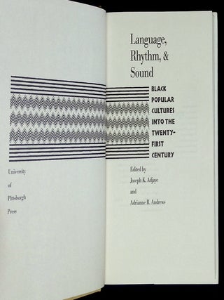 Language, Rhythm, & Sound: Black Popular Cultures Into the Twenty-First Century