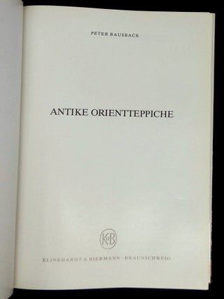 Antike Orientteppiche