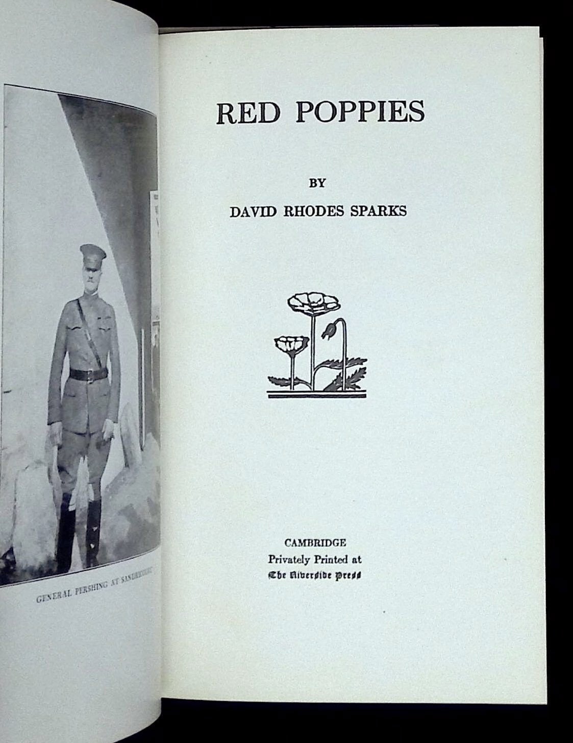 Red Poppies | David Rhodes Sparks | Reprint