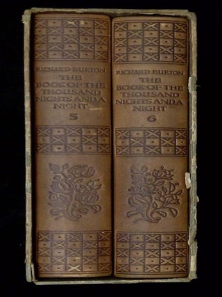 The Book of the Thousand Nights and a Night: A Plain and Literal Translation of the Arabian Nights Entertainments--Volumes V and VI [Two volume incomplete set in slipcase]