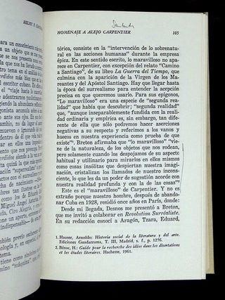 Homenaje a Alejo Carpentier: Variaciones Interpretativas en Torno a su Obra