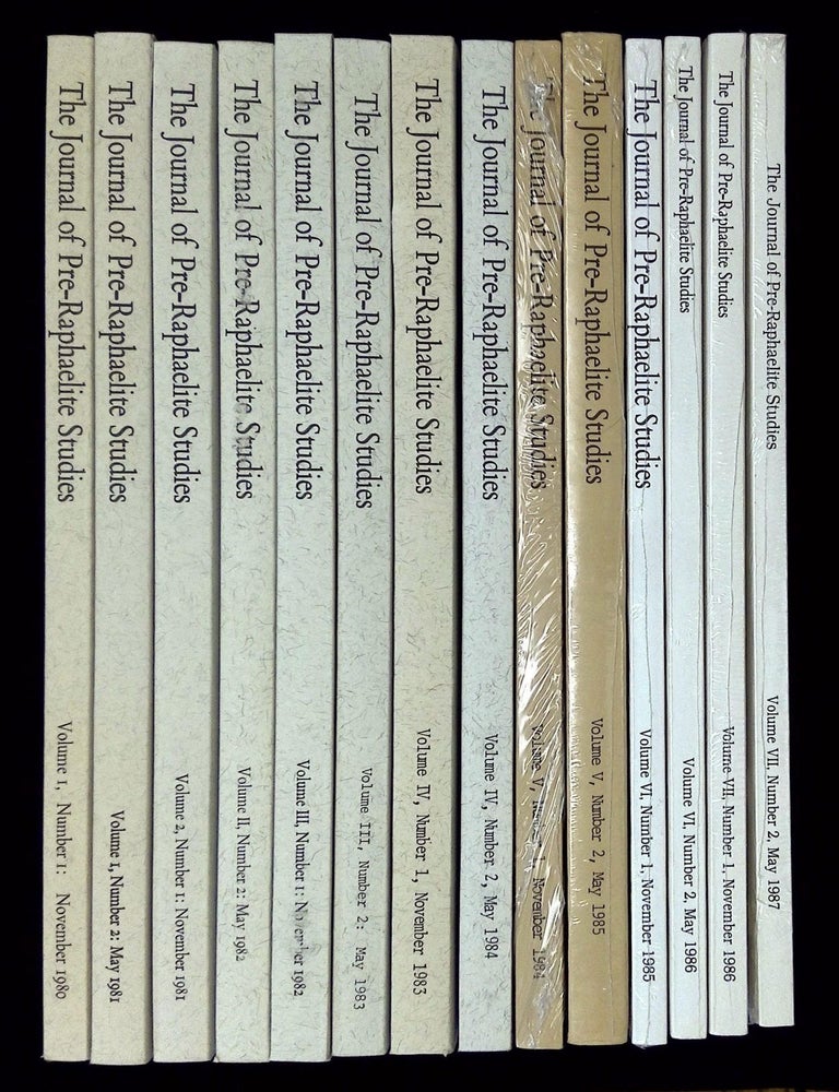Item #B75107 The Journal of Pre-Raphaelite Studies: Volume I, No. 1-Volume VII, No. 2 [14 issue consecutive run!]. Francis Golffing, Nathan Cervo, Barbara Golffing, Marjorie Zerbel.