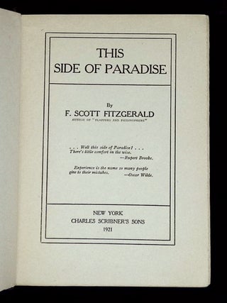 This Side of Paradise
