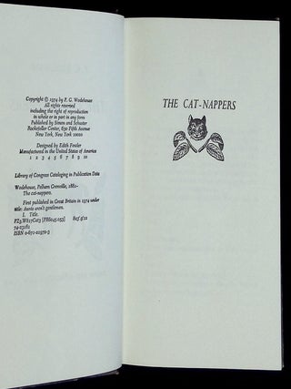 The Cat-Nappers: A Jeeves and Bertie Story