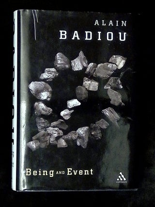 Item #B75881 Being and Event. Alain Badiou, Oliver Feltham