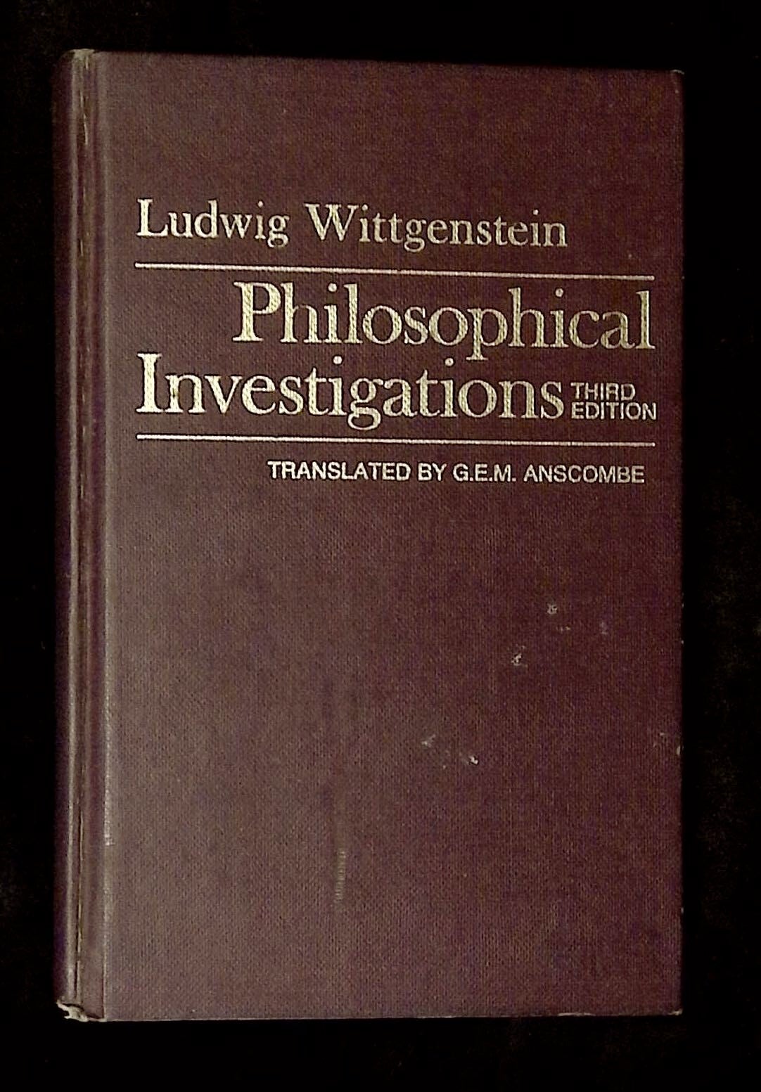 Philosophical Investigations: The English Text of the Third