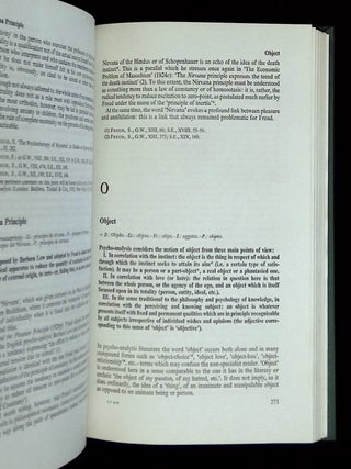 The Language of Psycho-Analysis [The International Psycho-Analytical Library, No. 94]