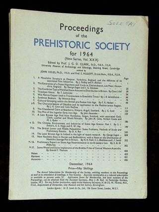 Item #B76297 Proceedings of the Prehistoric Society for 1964 (New Series, Vol. XXX) [This volume...