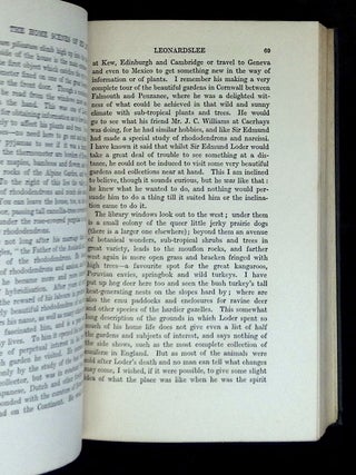 Edmund Loder: Naturalist, Horticulturalist, Traveller and Sportsman--A Memoir