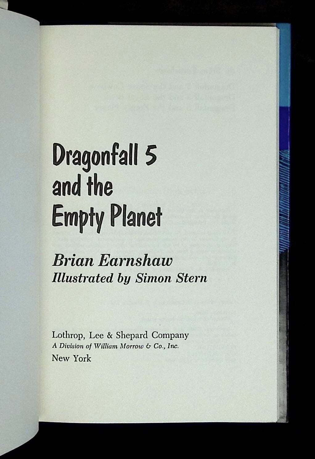Dragonfall 5 and the Empty Planet | Brian Earnshaw, Simon Stern | First ...