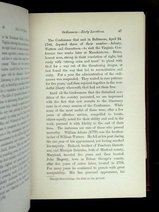 History of the Old Baltimore Conference from the Planting of Methodism in 1773 to the Division of the Conference in 1857
