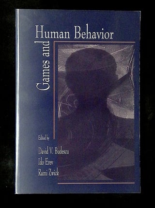 Games and Human Behavior: Essays in Honor of Amnon Rapoport