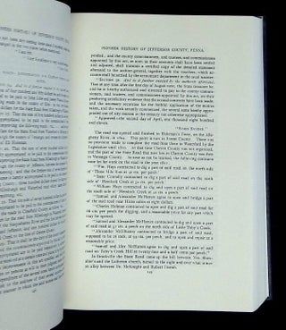 A Pioneer History of Jefferson County, Pennsylvania and My First Recollections of Brookville, Pennsylvania, 1840-1843, When My Feet Were Bare and My Cheeks Were Brown